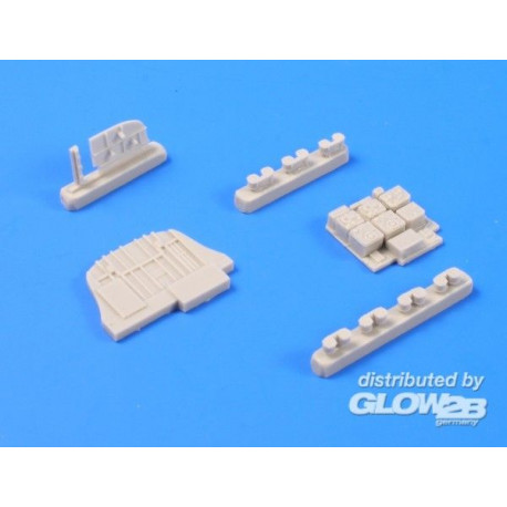 Junkers Ju 88A - Bulhead w/rad.sets f/MG 