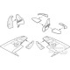 Spitfire Mk.I Control surfaces set (TAM) 