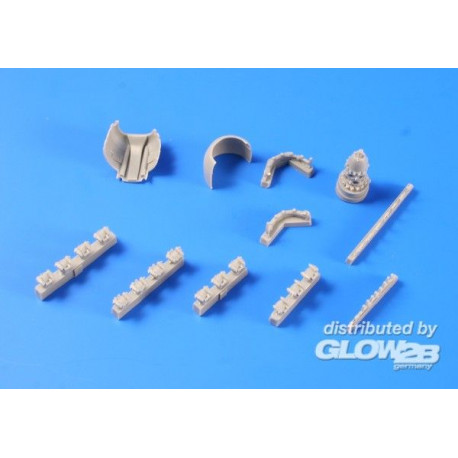 Mitsubishi A6M3/3a Engine set 