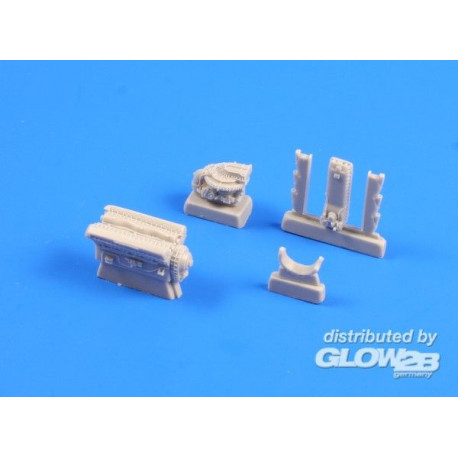 Merlin Mk.66 WWII British aircraft engin 