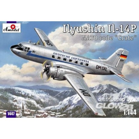 Ilyushin IL-14P DDR Lufthansa civil airc 