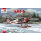 AIR-6 Soviet monoplane on skis 