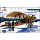 SPAD S.A.4 with ski gear 