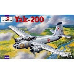 Yak-200 Soviet trainer aircraft 