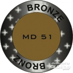 Metallpigment - Braun/Gelb 