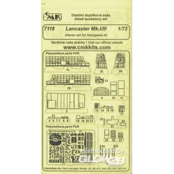 Lancaster Mk.I/III Detailset innen für Hasegawa-Bausatz