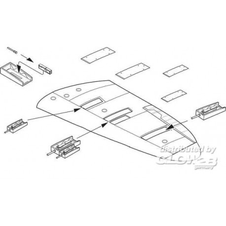 Spitfire Mk.I Armament set f.Airfix kit 