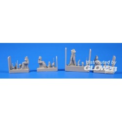Soviet Tank Desant Troops WWII (4 figure 