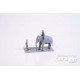 Mechanic of India WWII+Elephant with Mahout (2 fig.+elephant)