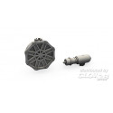 PT-109 Torpedo Tube Breech Door Set (4pcs) 