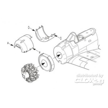 A6M3 model 32 Zero-Engine set 