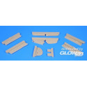 P-40B/C-Control surfaces f. Airfix kit 