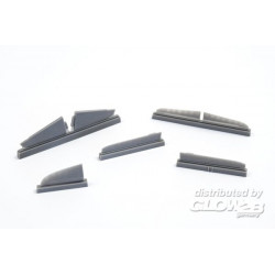 J2M3 Raiden Control Surfaces,f.Hasegawa 