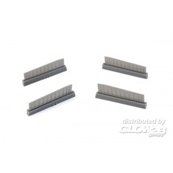 Ki-61-I Tei Hien Wing Flaps,for Hasegawa 