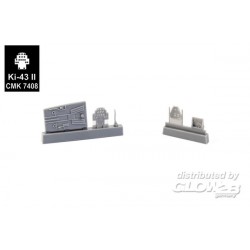Ki-43-II/III Hayabusa Cockpit Set, for Special Hobby kit