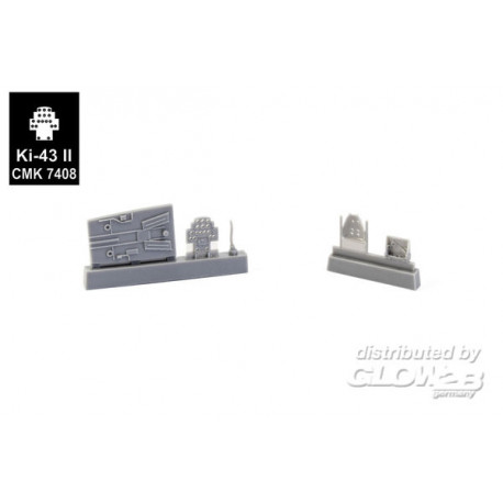 Ki-43-II/III Hayabusa Cockpit Set, for Special Hobby kit