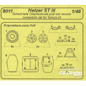 Hetzer ST III Czech post-war version für Tamiya-Bausatz