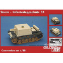 Sturm Infanteriegeschütz 33 Conversation Set für Tamiya Bausatz