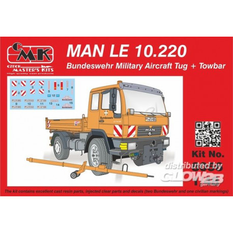 MAN LE 10.220 Bundeswehr Military Aircra Tug + Towbar