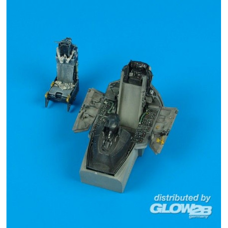 F-16C/CJ Falcon cockpit set Für Tamiya Bausatz.