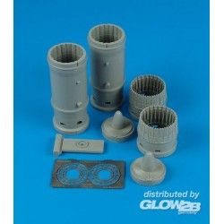 F-4B/C/D/N Phantom II exhaust nozzles für Tamiya Bausatz