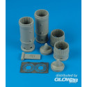 F-4B/C/D/N Phantom II exhaust nozzles für Tamiya Bausatz