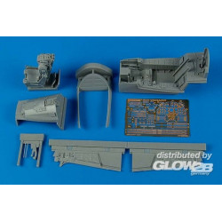 F-8E/H Crusader cockpit set für Trumpeter Bausatz