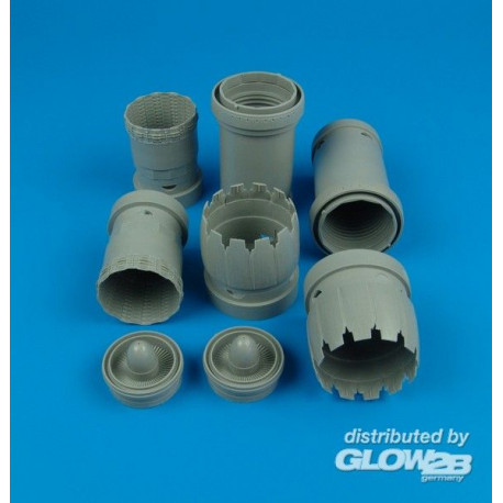 F-15K Slam Eagle exhaust nozzles Für Tamiya Bausatz