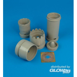 F-16CG/CJ Block 40/50 exhaust nozzles für Academy Bausatz