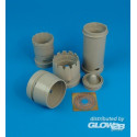 F-16CG/CJ Block 40/50 exhaust nozzles für Academy Bausatz