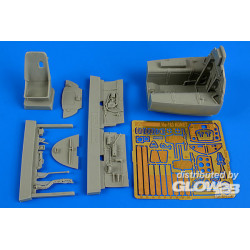 Me 163B Komet cockpit set for Meng 