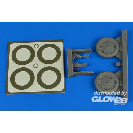 I-16 wheels & paint masks for ICM/HAS/REV 