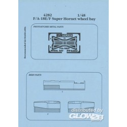 F/A-18E/F Super Hornet wheel bay Für Hasegawa Bausatz
