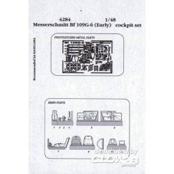 Messerschmitt Bf 109G-6 cockpit set Early version