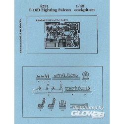 F-16D Fighting Falcon Cockpit Set 