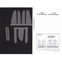 P-39 Airacobra control surfaces für Eduard-Bausatz