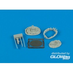 F-16C Falcon Radar Antenna Für Tamiya Bausatz