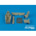 F-16C Falcon Block 25/32 cockpit set für Tamiya Bausatz