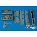 F/A-18A Hornet wheel bay für Hobby Boss Bausatz