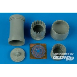 F16C Falcon block 25/32 exhaust nozzle für Tamiya Bausatz