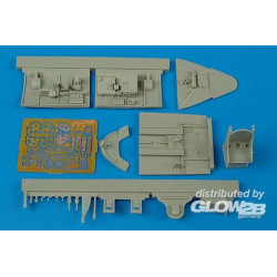F6F-5 Hellcat cockpit set for Hasegawa kit