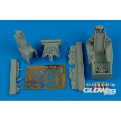F-16A MLU Falcon cockpit set für Hasegawa Bausatz