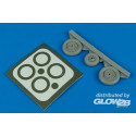 MiG-17 Fresco wheels & paint masks für Hobby Boss Bausatz
