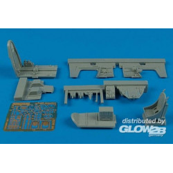P-400 Airacobra cockpit set für Hasegawa Bausatz