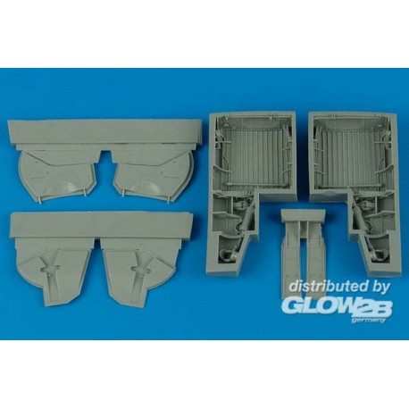 P-47 Thunderbolt wheel bays (TAMIYA) 