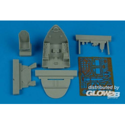 F4U-7 Corsair cockpit set for Hasegawa 