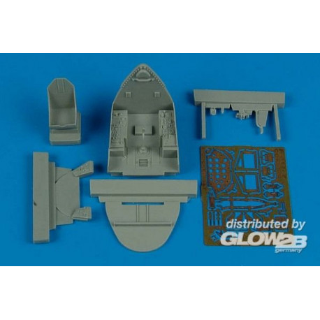 F4U-7 Corsair cockpit set for Hasegawa 