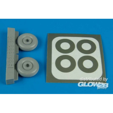 Macchi MC 202/205 wheel & paint masks 