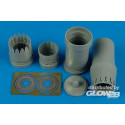 F-15l Ra'am exhaust nozzles for Revell 