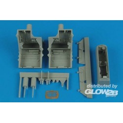 F-22A Raptor wheel bays for Hasegawa 